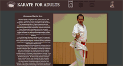 Desktop Screenshot of americanisshinryukarate.com
